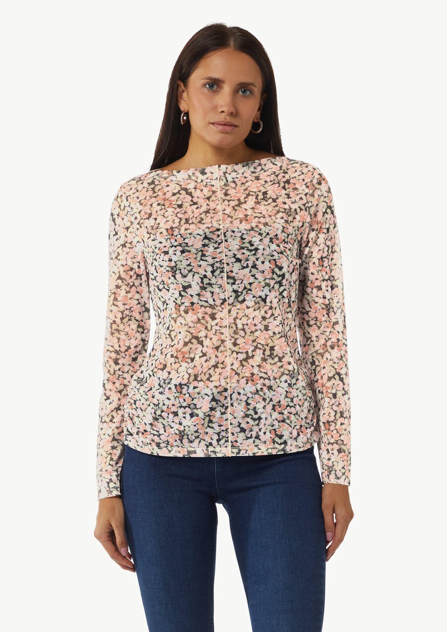 

Лонгслив comma casual identity Shirt, бежевый