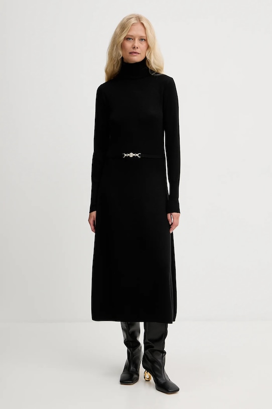 

Платье с добавлением шерсти Fracomina, черный