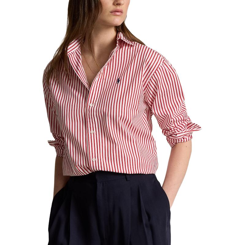 Рубашка с вышивкой поло-пони Polo Ralph Lauren, розовый — фото 3