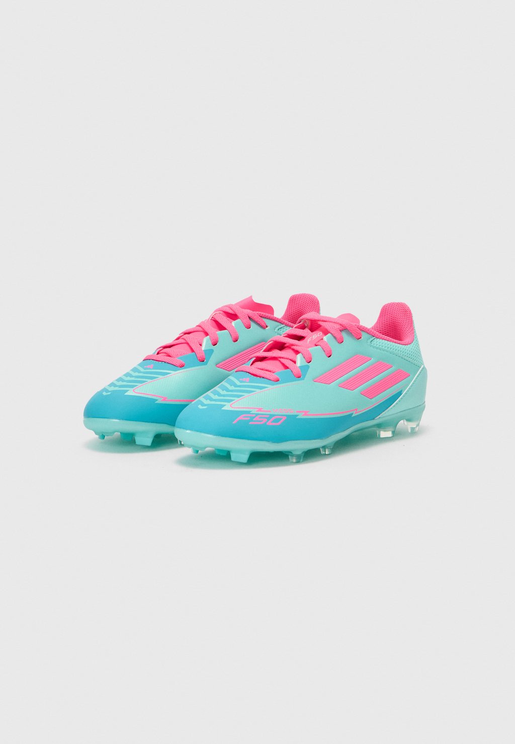 Футбольные бутсы F50 LEAGUE MESSI UNISEX Adidas Performance, синий — фото 2