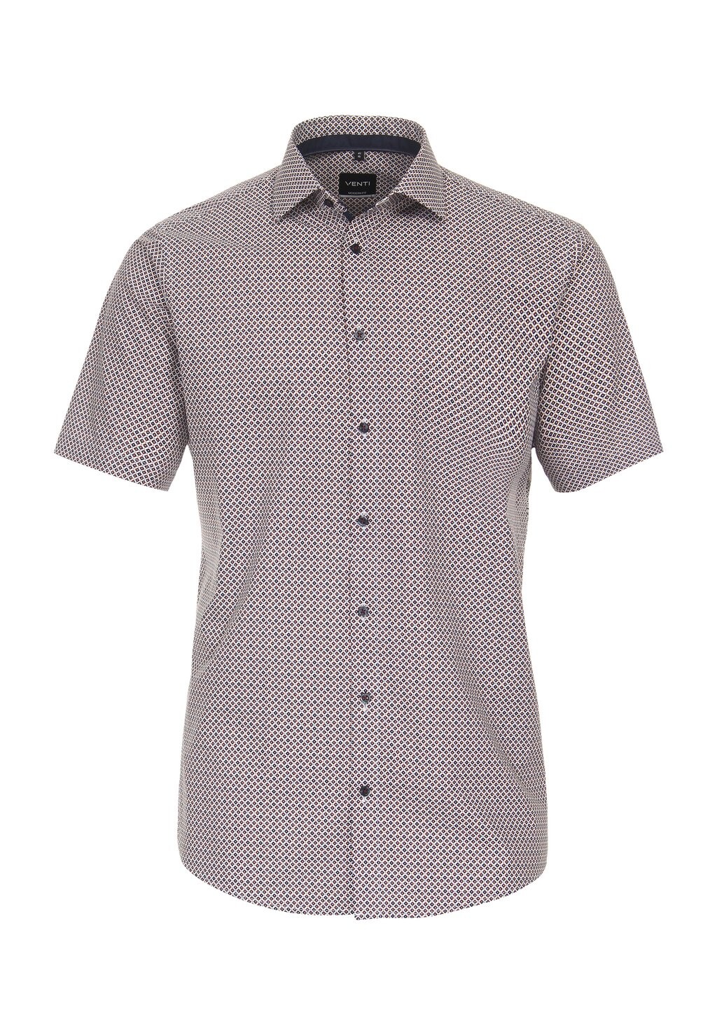

Рубашка KURZARM PRINT MODERN FIT VENTI, цвет rot