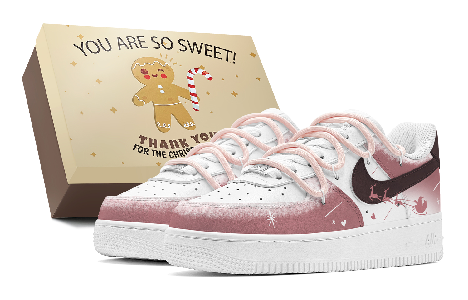 

Детские кроссовки для скейтбординга Air Force 1 LE Low Top для подростков Nike, Russet