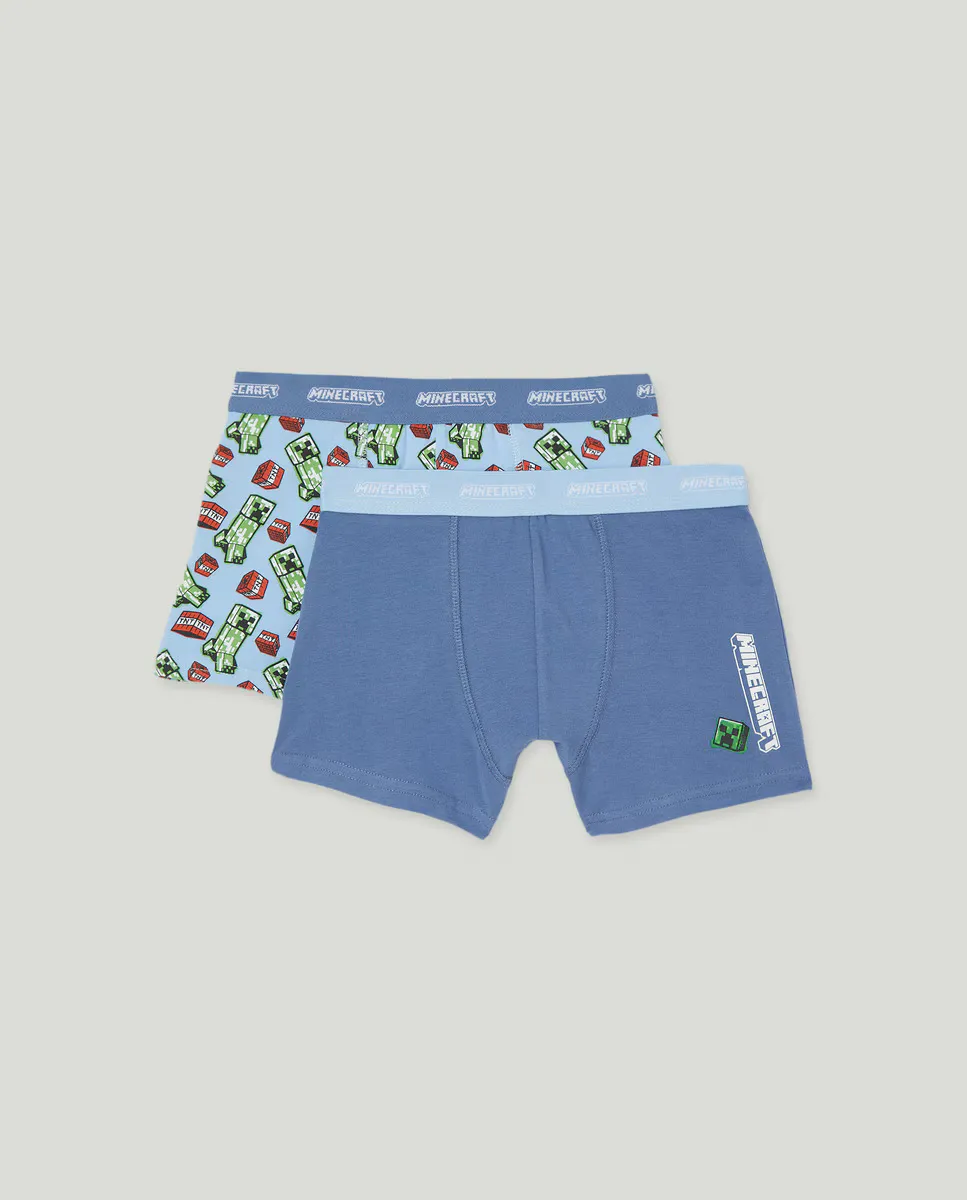 

Упаковка из двух боксеров для мальчиков Cotton Juice, синий