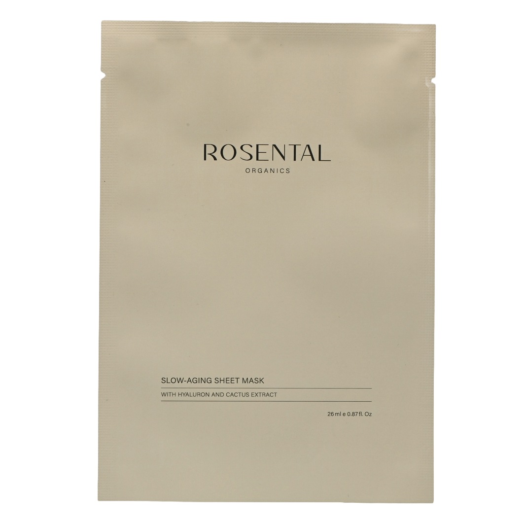 

Маска для лица slow-aging sheet mask Rosental Organics, количество 1 шт.