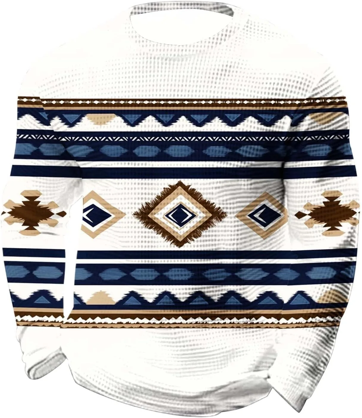 

Мужская футболка Vintage Ethnic Waffle Muscle с длинным рукавом Cambkatl