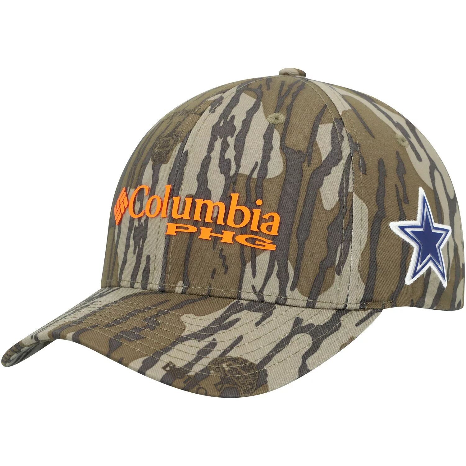 

Мужская кепка Columbia Camo Dallas Cowboys PHG Flex Hat