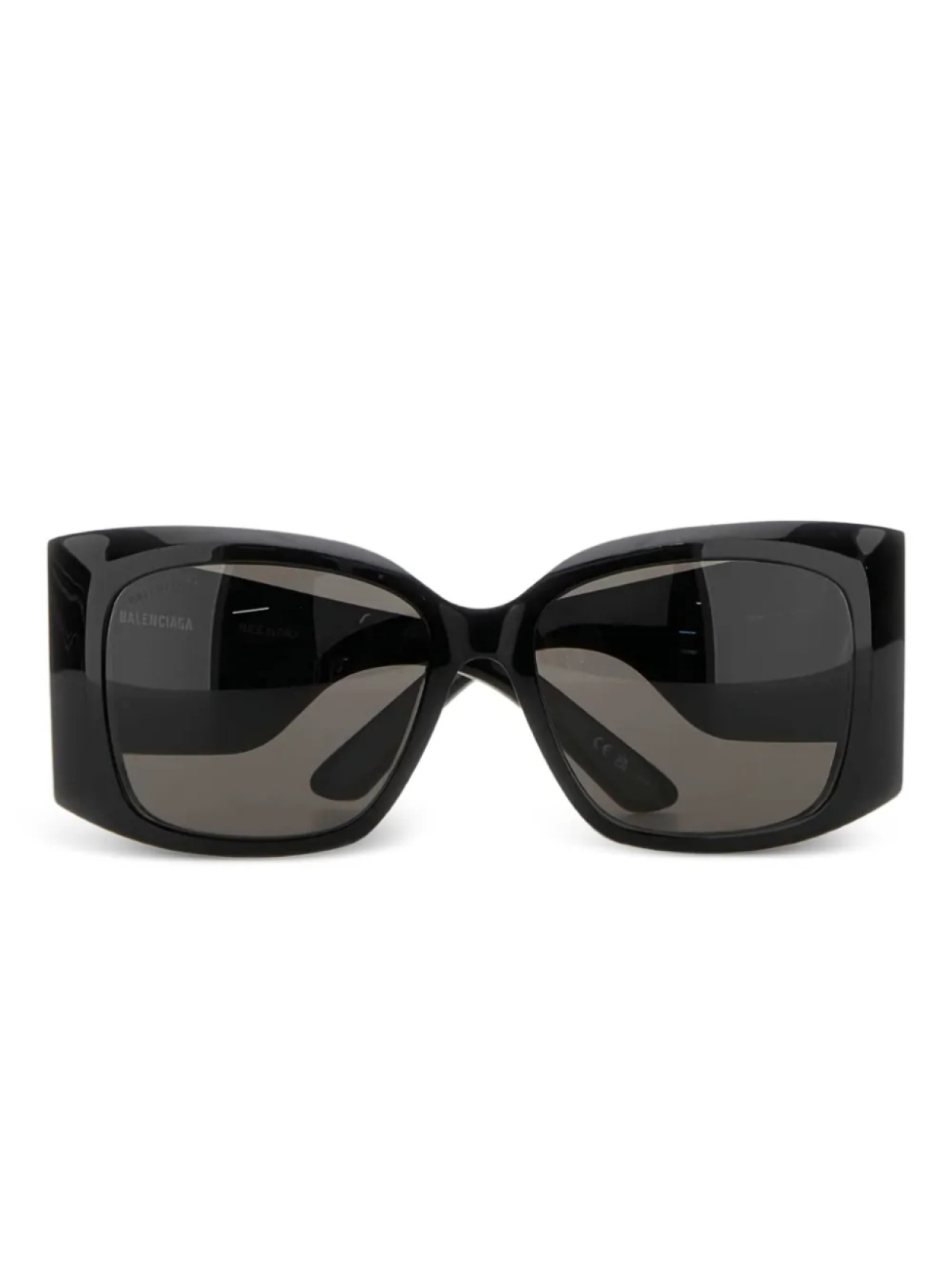 

Солнцезащитные очки квадратные XL Balenciaga Eyewear, черный