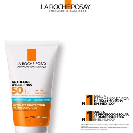 Anthelios Uvmune 400 Увлажняющий крем SPF50+ без отдушек 50 мл, La Roche-Posay — фото 3