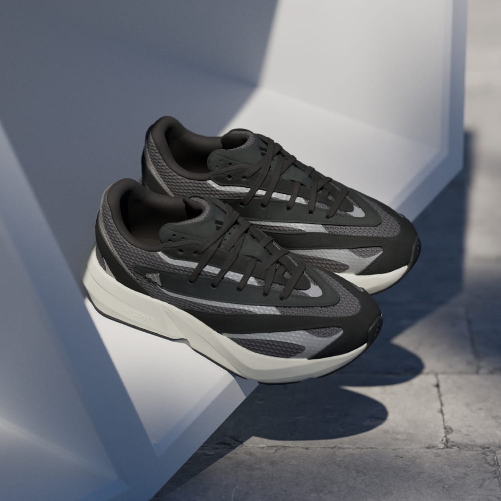 Кроссовки Adidas Lightblaze Shoes, цвет Core Black/Silver Metallic/Grey Six — фото 4