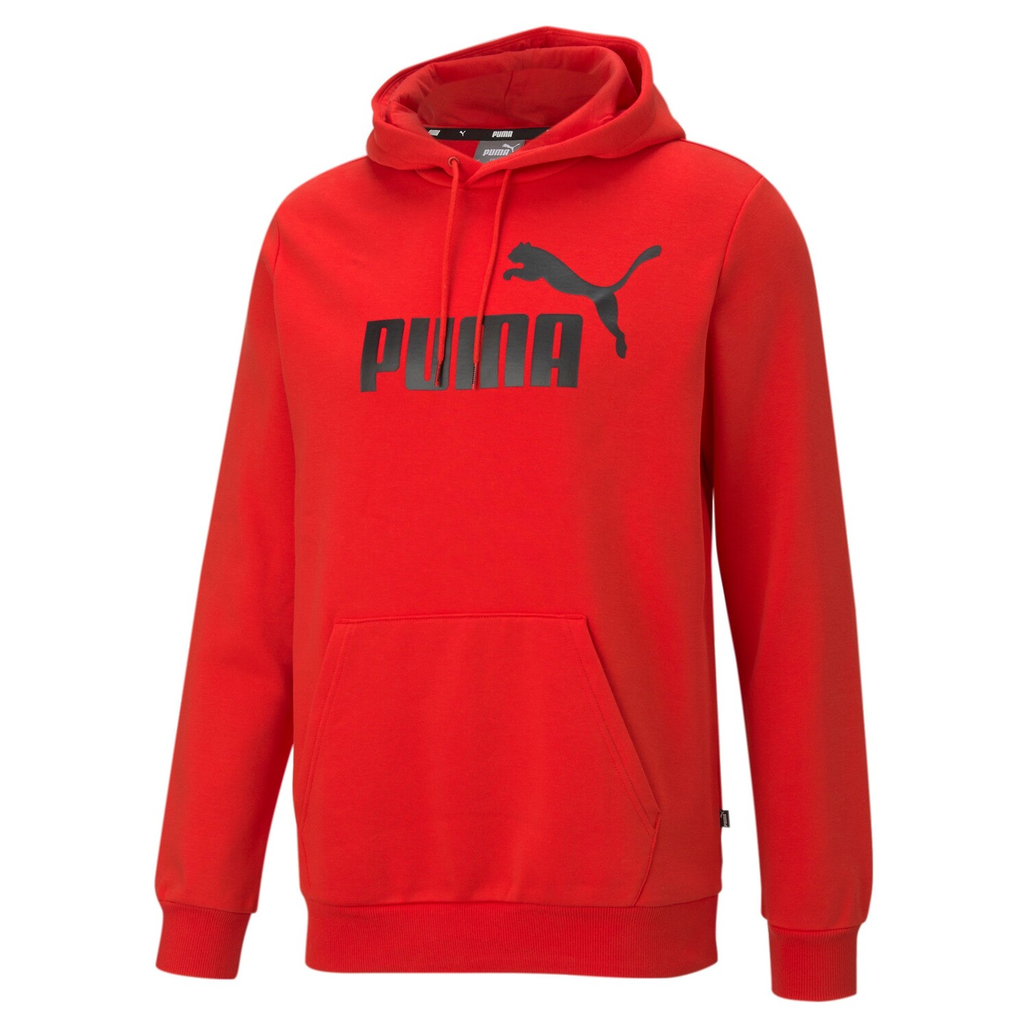 

Мужская толстовка с большим логотипом PUMA Essentials, цвет High Risk Red