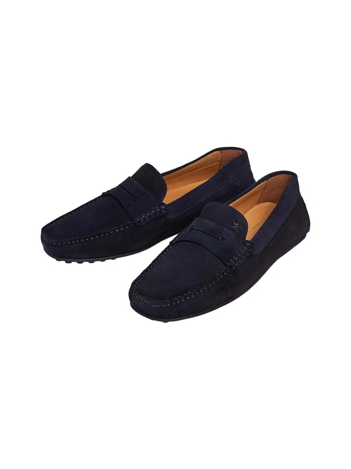 Мокасины Hackett London, Marine Blue — фото 3