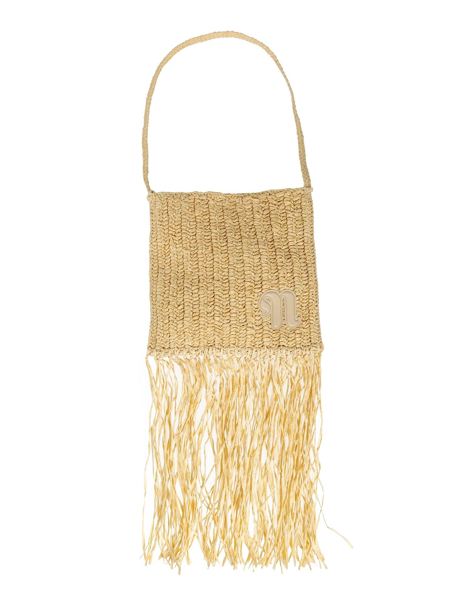 

Сумка через плечо Nanushka, бежевый