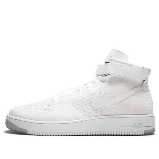

Кроссовки air force 1 ultra flyknit mid Nike, белый