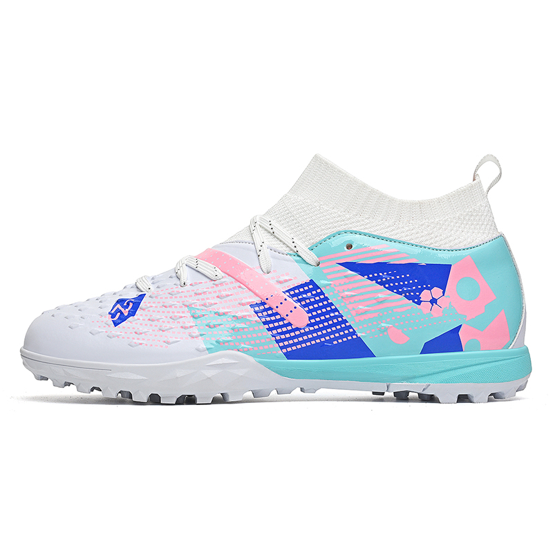 

Футбольные бутсы детские с высоким верхом и защитой от ударов для подростков CAMKIDS, фиолетовый