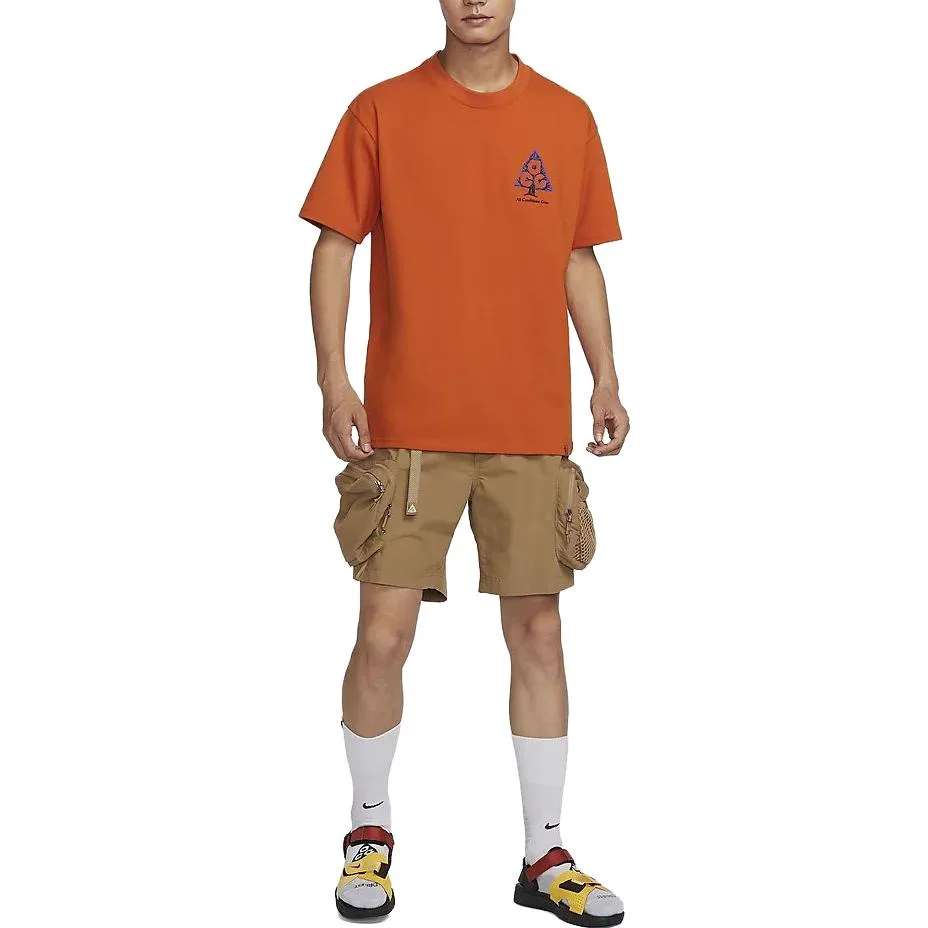 Футболка Acg Wildwood Nike, Campfire Orange — фото 4