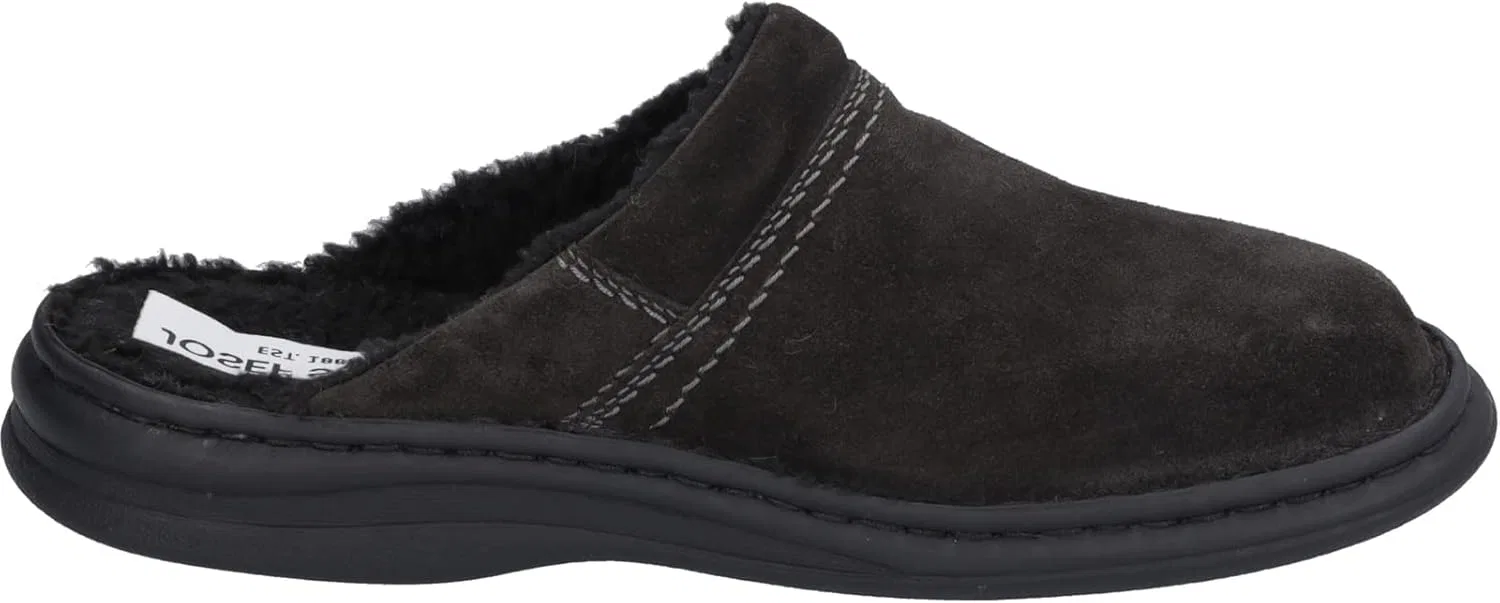 Мужские домашние тапочки Josef Seibel Max 67, ширина G (стандартная), Black — фото 4