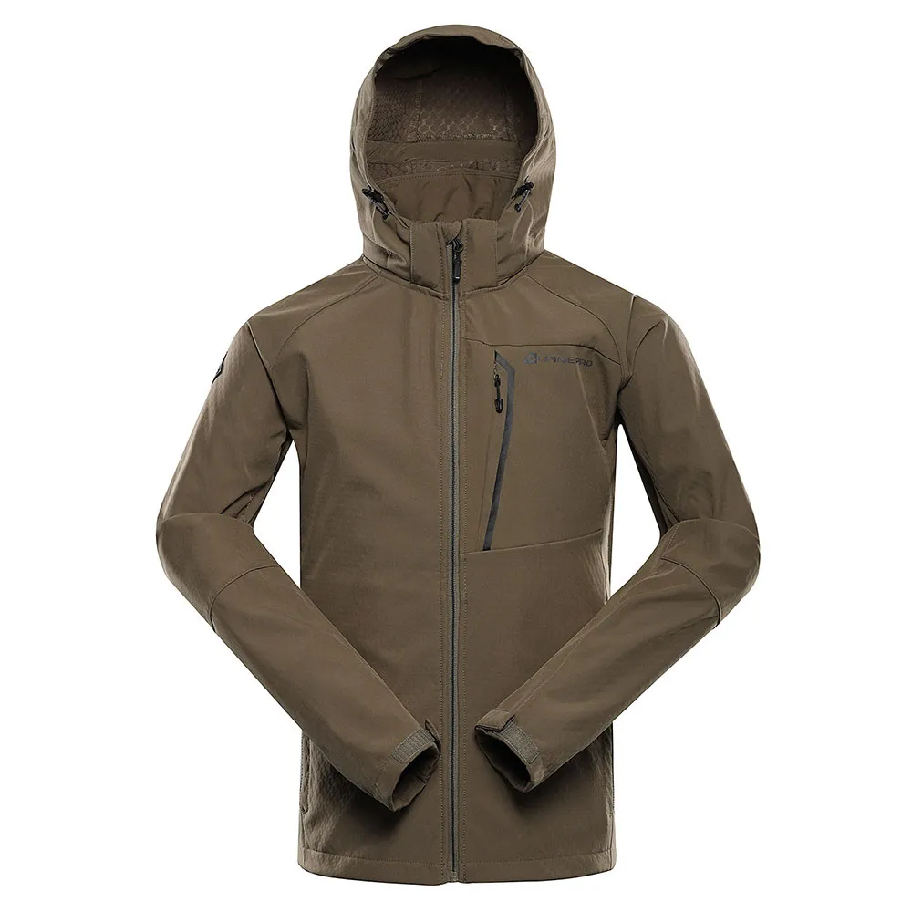 

Куртка Alpine Pro Hoor softshell, зеленый