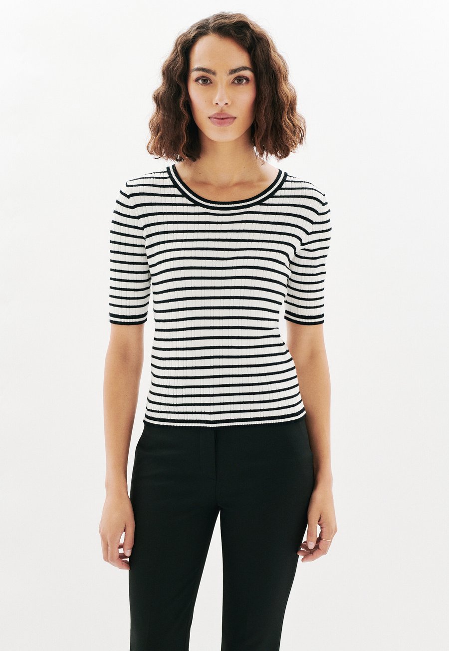 

Футболка Caroll FRENCH FASHION ELEGANT MODERN PEPITA, Noir/Black, Черный, Футболка Caroll FRENCH FASHION ELEGANT MODERN PEPITA, Noir/Black