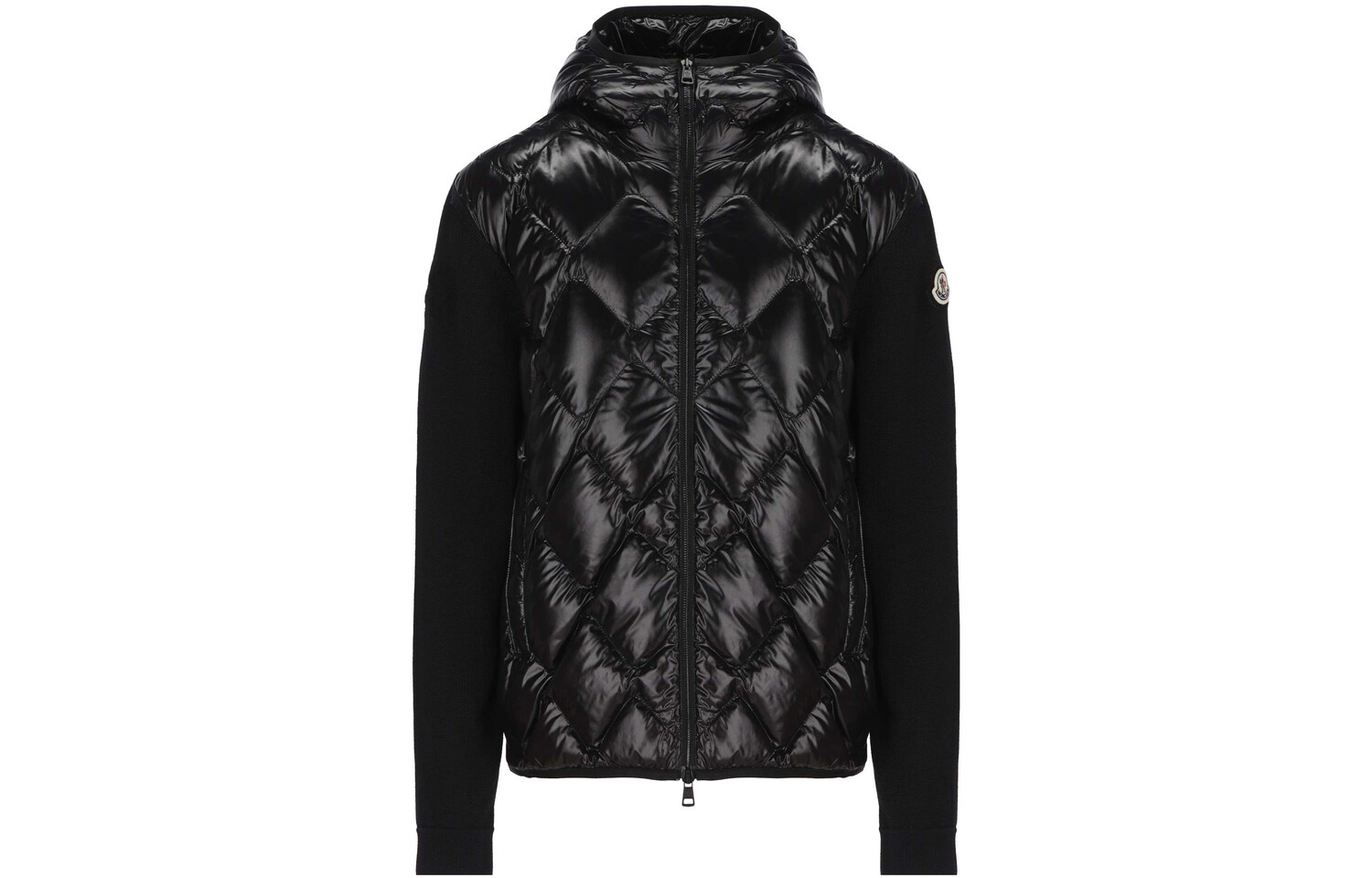 

Пуховик мужской черный Moncler
