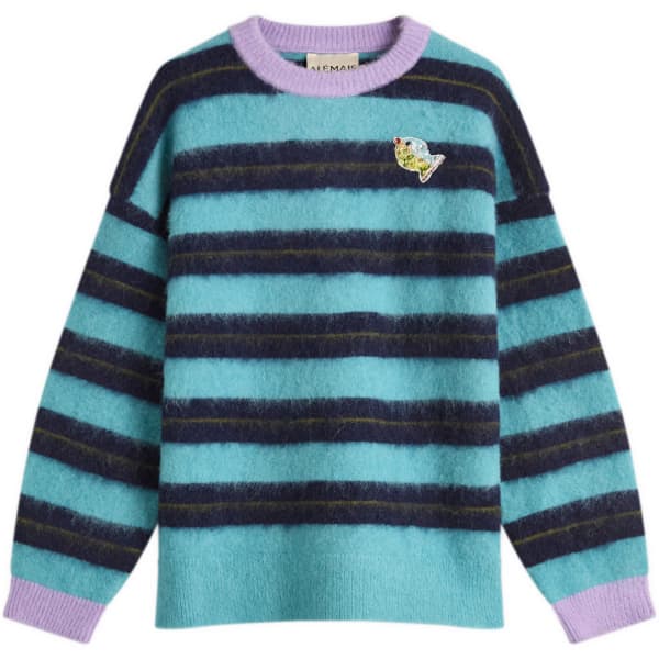 

Alémais Свитер Domenica в бирюзовую полоску