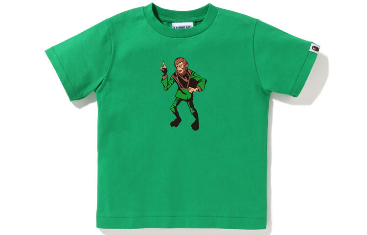 Детская футболка A Bathing Ape, фиолетовый — фото 2
