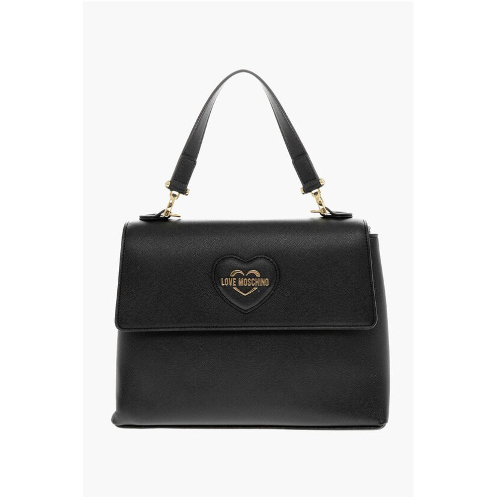 

Черная полиэтиленовая сумка-тоут Moschino, Black