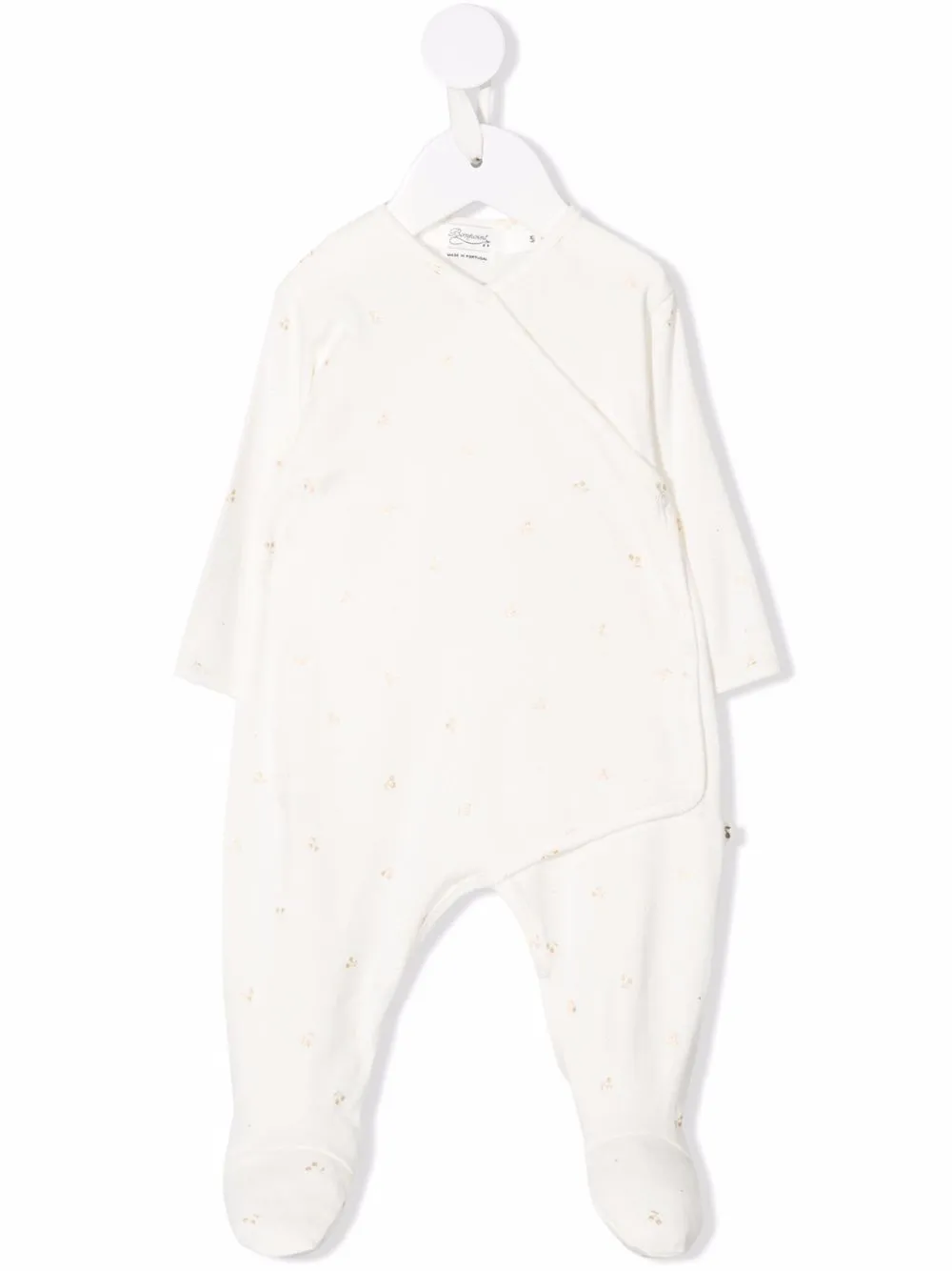 

Пижама с цветочным принтом Bonpoint, бежевый