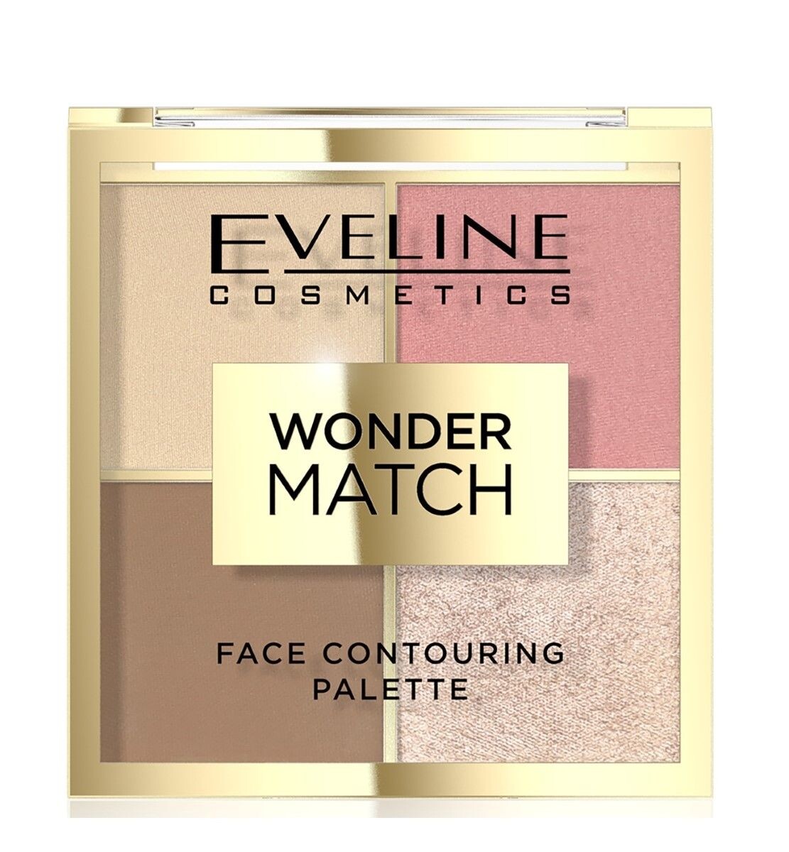 

Палитра для контуринга лица Eveline Wonder Match, 02