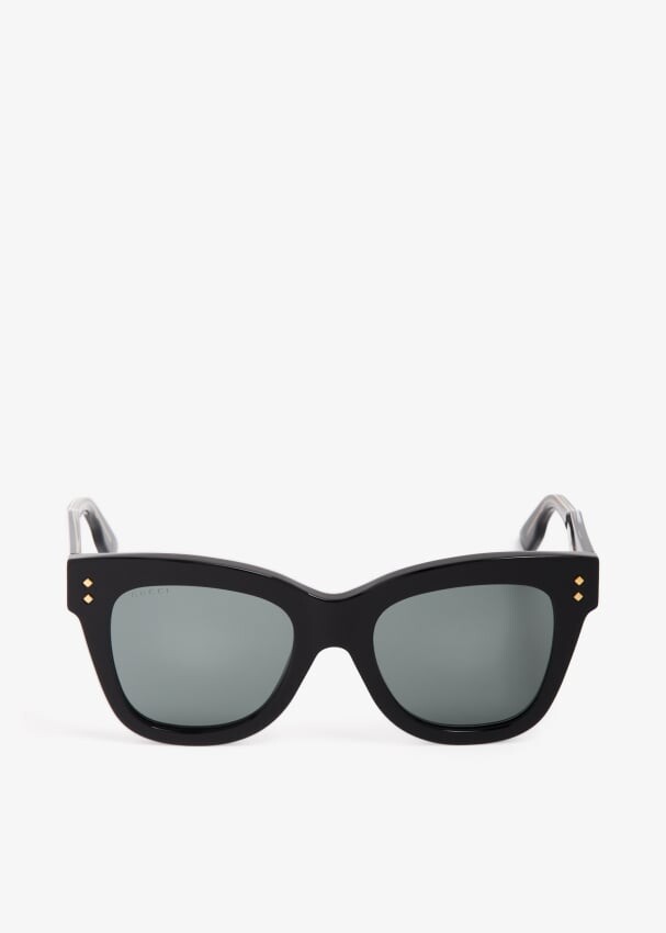 

Солнцезащитные очки Gucci Cat-Eye Frame, черный