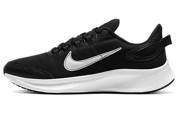 

Кроссовки для бега на весь день женские с низким верхом, черные/белые Nike