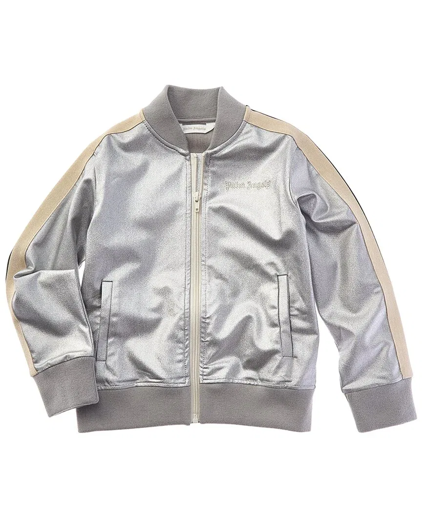 Куртка на молнии Palm Angels, серебро