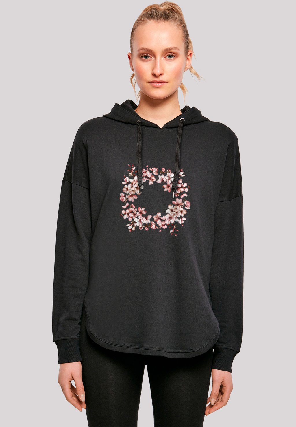 

Толстовка FRÜHLINGS BLUMENKRANZ DEKOR F4NT4STIC, черный