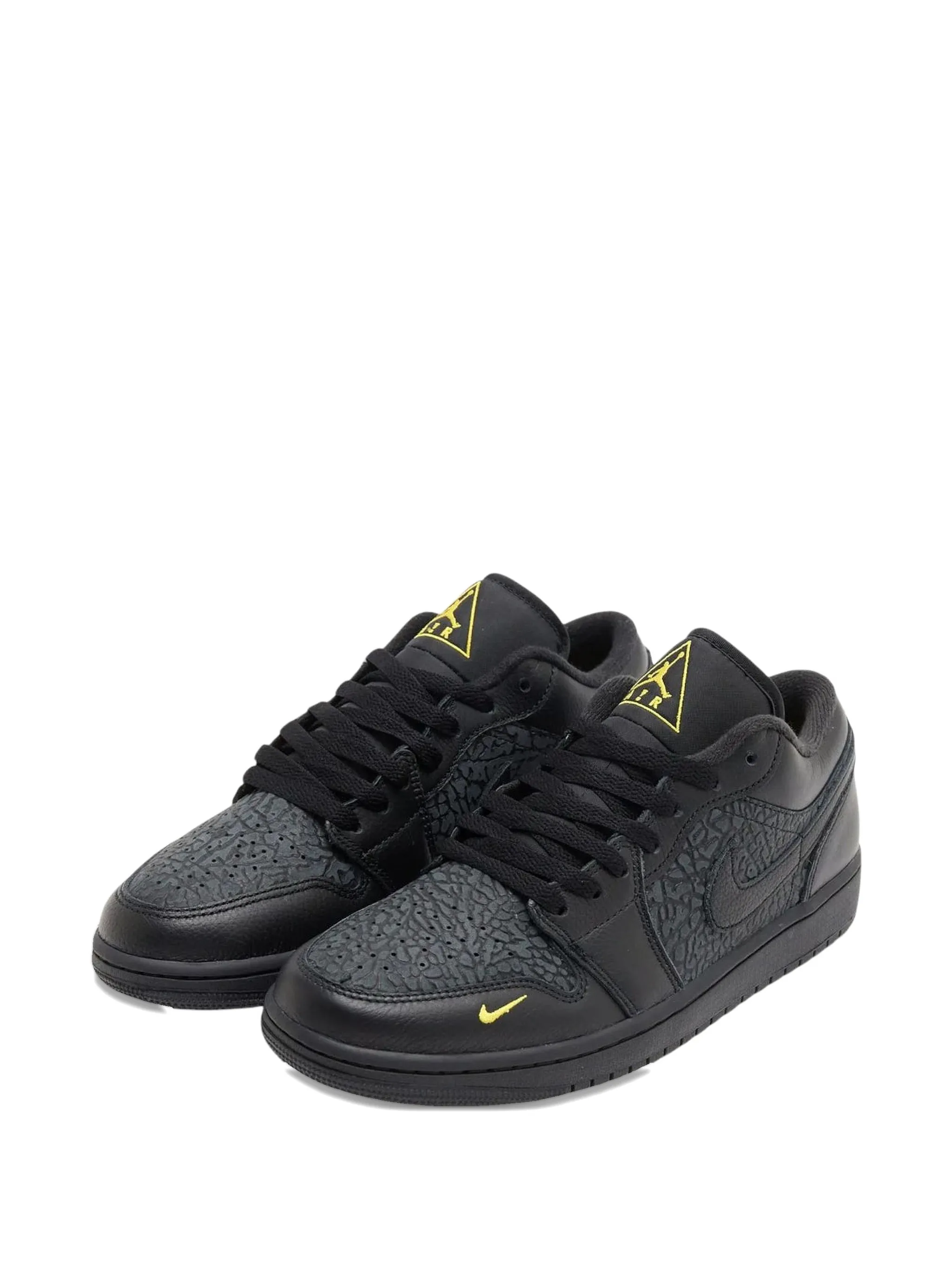 Кроссовки с текстурированными деталями Air Jordan 1 Low SE, черный — фото 2