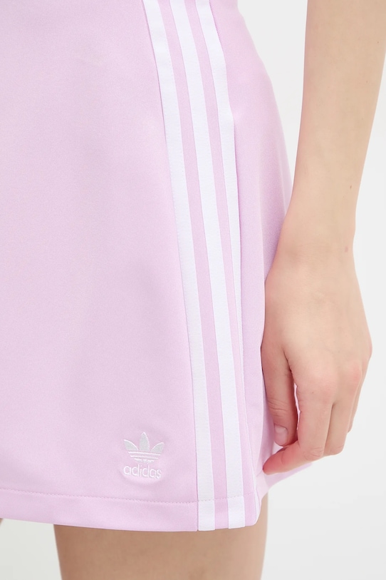 Юбка с тремя полосками Adidas Originals, фиолетовый — фото 4