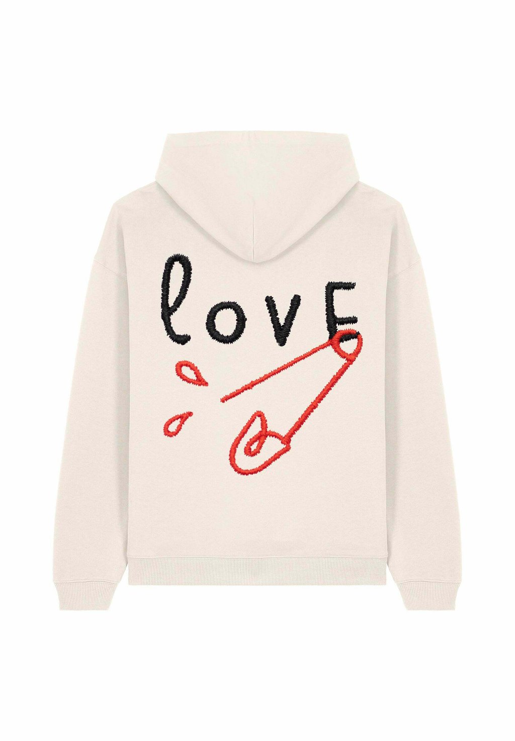 

Толстовка LOVEBROD BACK PRINT UNISEX HEAVYWEIGHT - Hoodie Mira Paris, кремовый