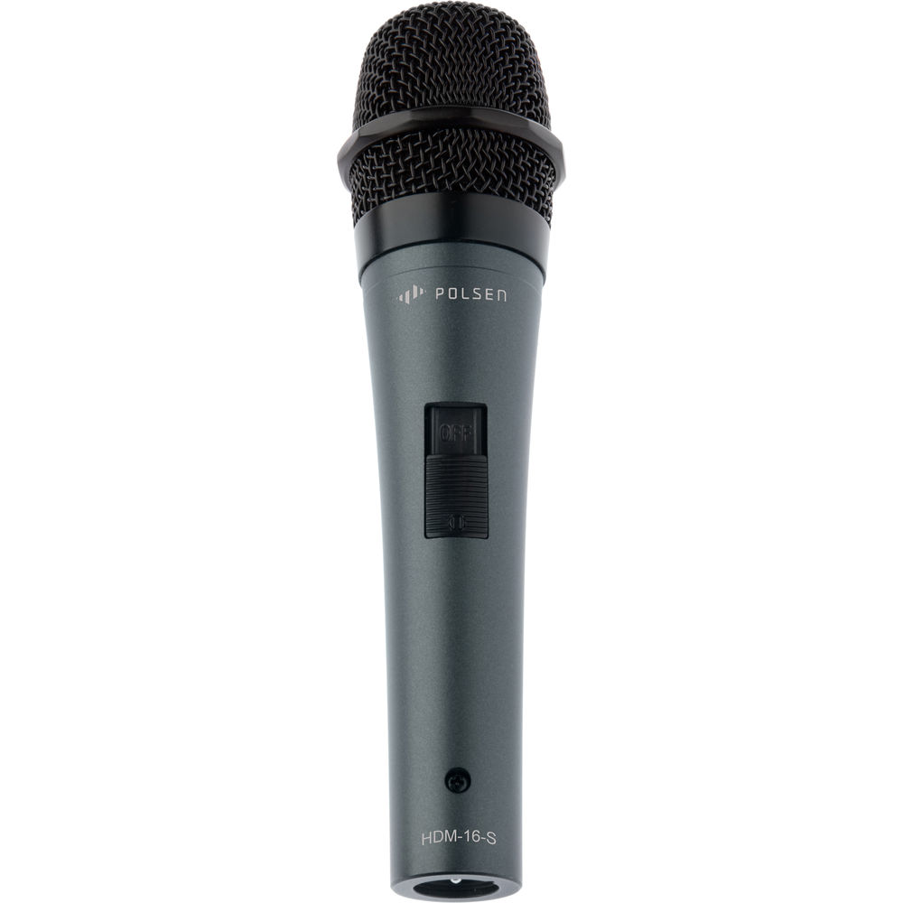 

Ручной микрофон Polsen HDM-16-S Handheld Dynamic Performance Microphone HDM-16-S