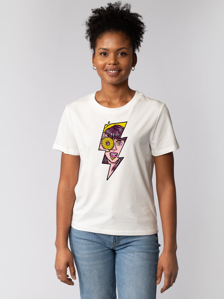 

Футболка wat Apparel T-Shirt Donut, белый