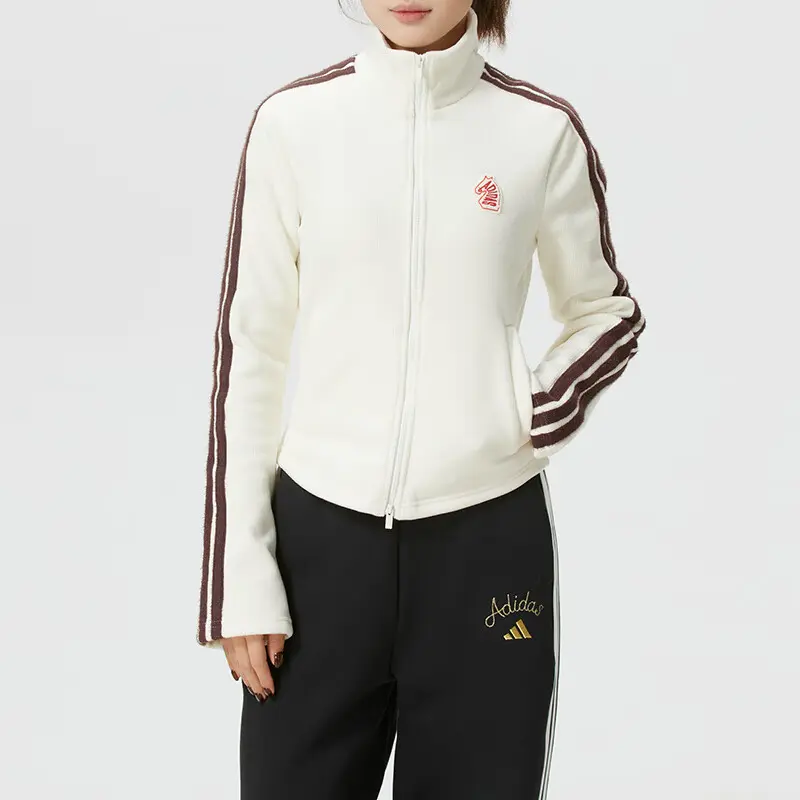 Adidas Куртка Women's Ecru с отложным воротником — фото 4