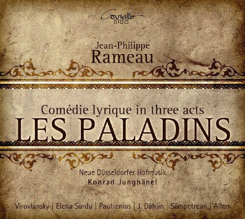 

CD диск Rameau / Virovlansky / Surdu / Junghanel: Les Paladins