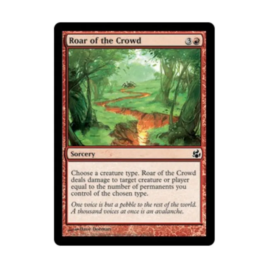 

CCG Рев толпы (С) (фольга), MTG - Morningtide