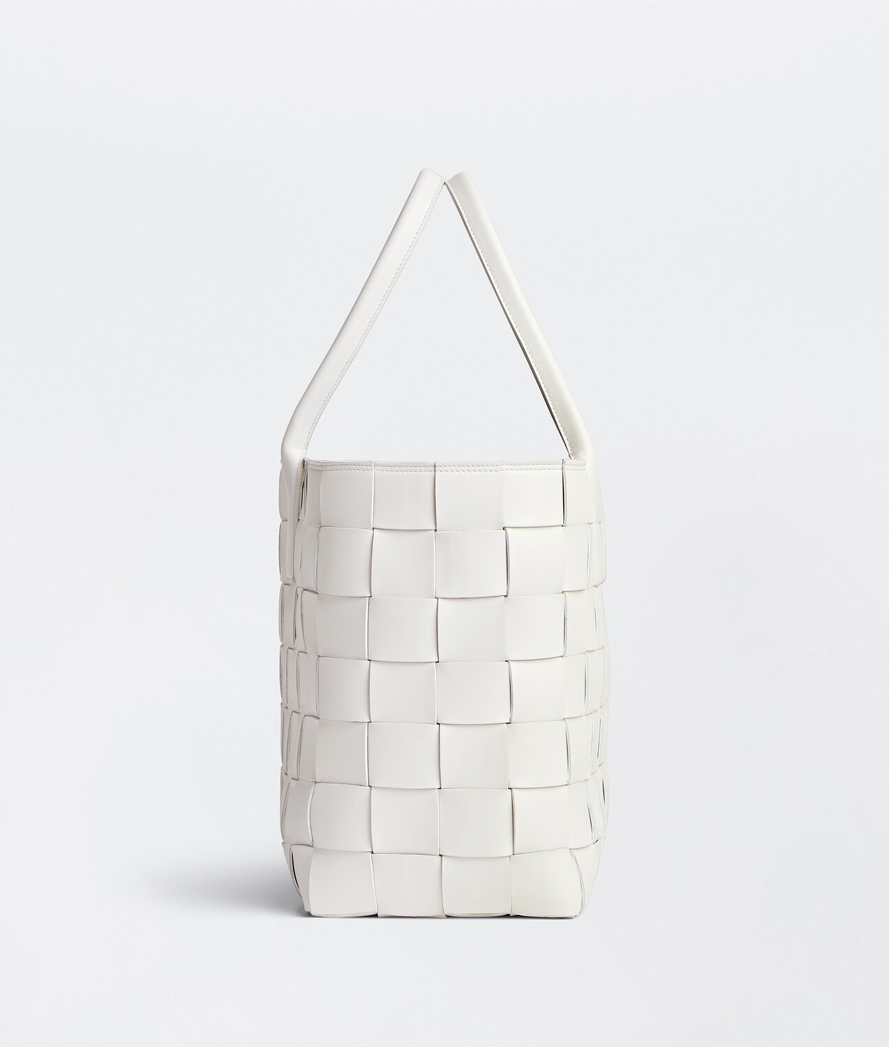 Maxi intreccio tote BOTTEGA VENETA, черный/белый — фото 2