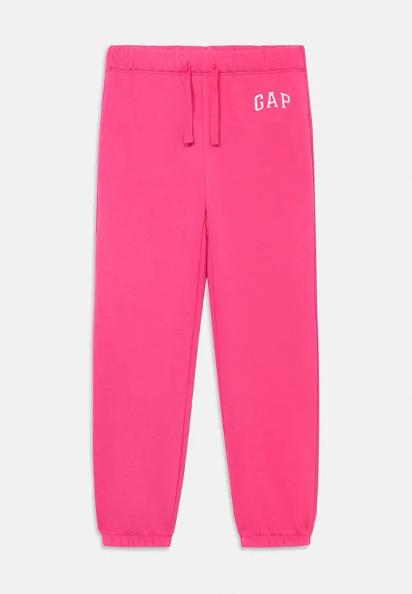 Спортивные брюки babygap с логотипом, свободного кроя, на резинке. Gap, Raspberry Sorbet