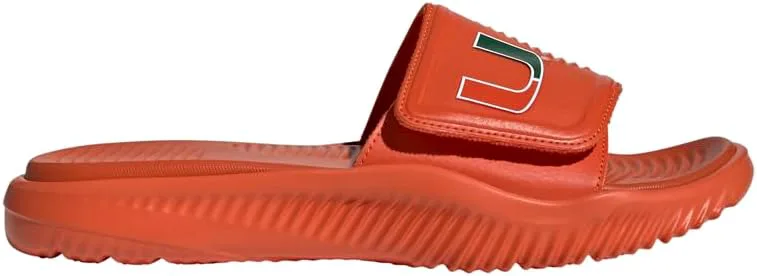 

Сандалии Adidas Unisex Adult Alphabounce 2.0 Slide, оранжевый/темно-зеленый/белый