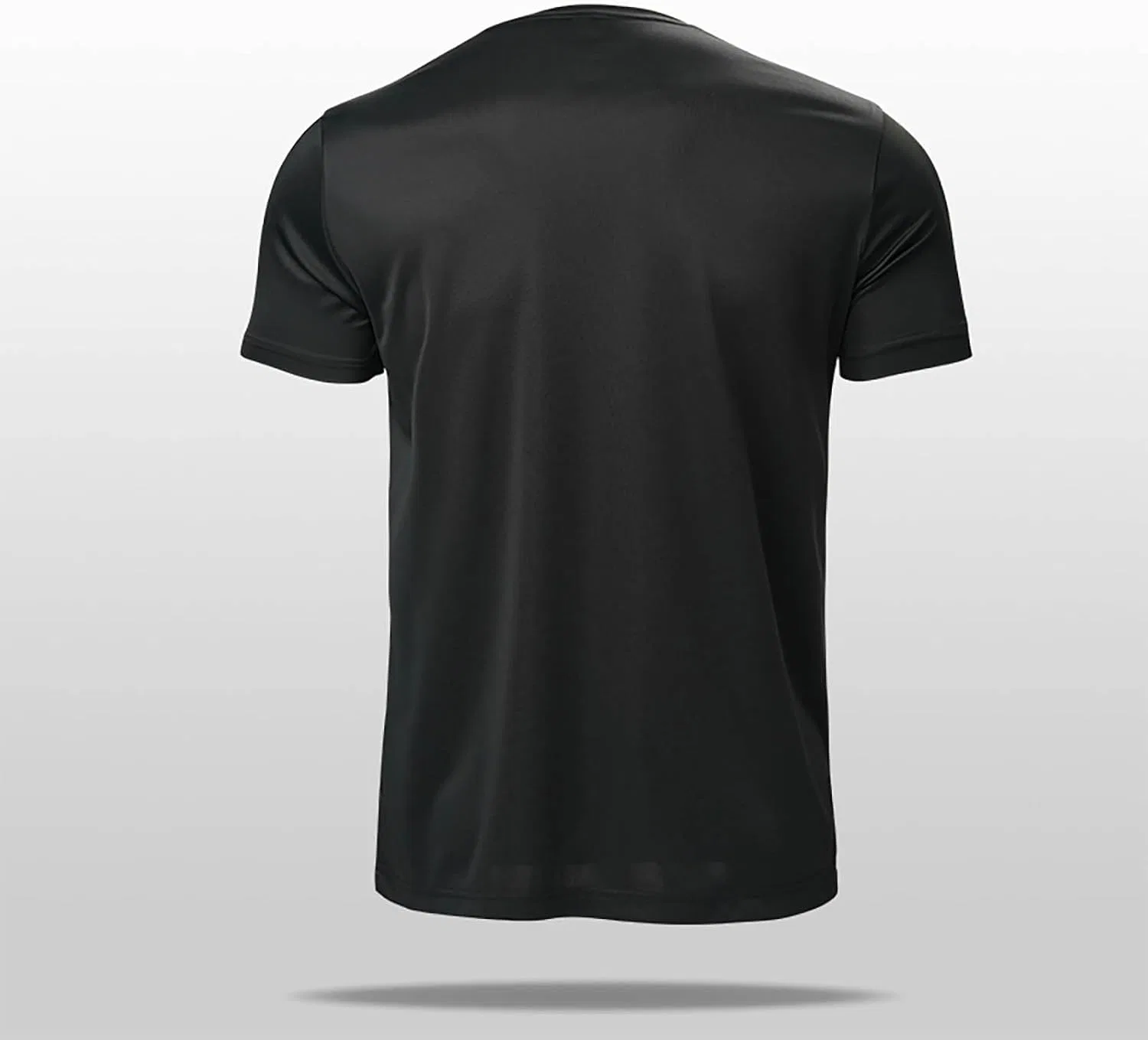 Футболка мужская с быстросохнущей тканью, Black, 1 — фото 3