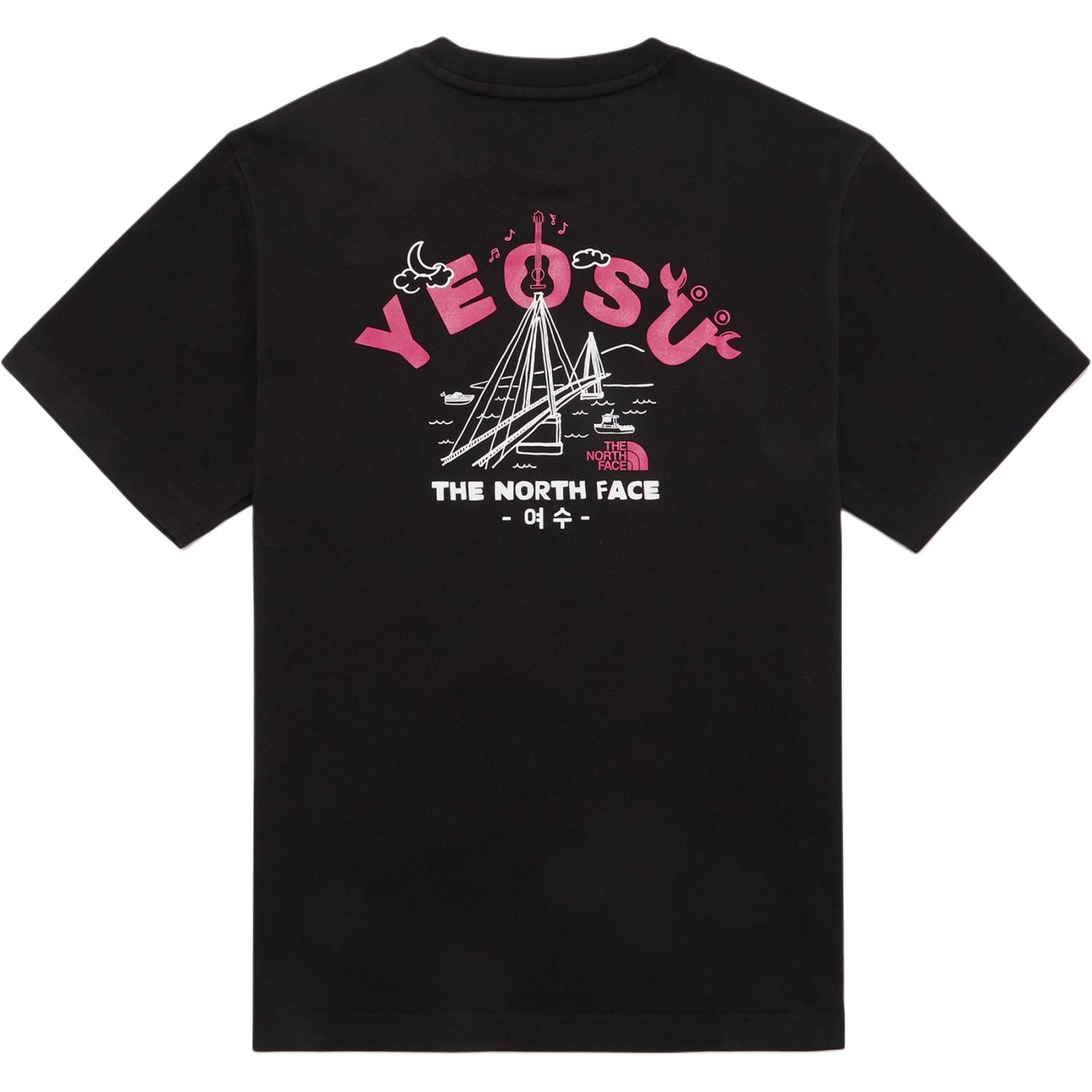 

THE NORTH FACE Футболка Yeosu Edition мужская черная, Черный, THE NORTH FACE Футболка Yeosu Edition мужская черная