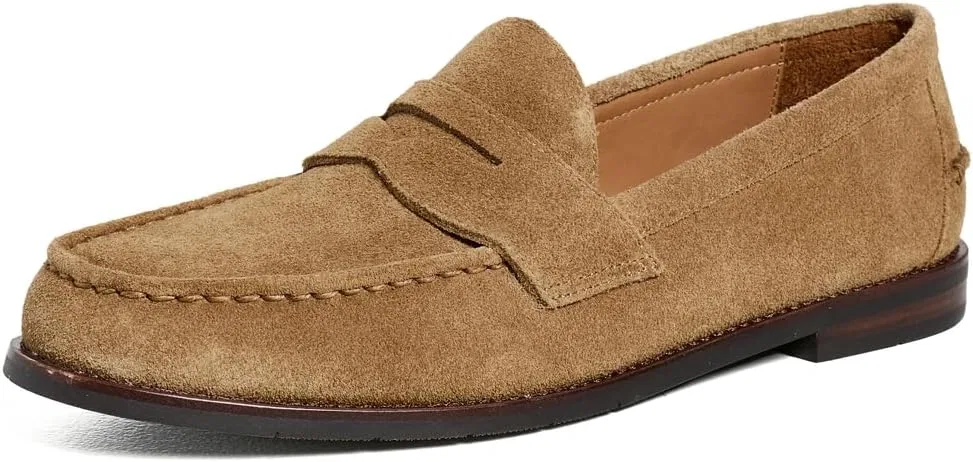 Лоферы из замши, POLO RALPH LAUREN, Desert Tan