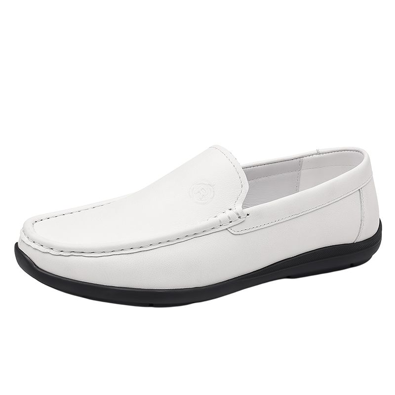 

A fairy tale of a pair of shoes Белые лоферы мужские, цвет White