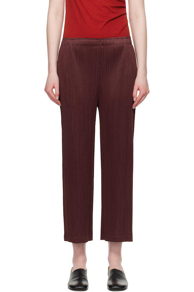 

Брюки Loop Pleats Please Issey Miyake, мультиколор