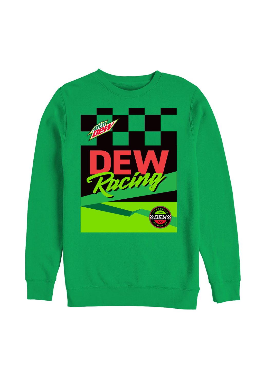 

Толстовка MOUNTAIN DEW RACING Henry Tiger, зеленый