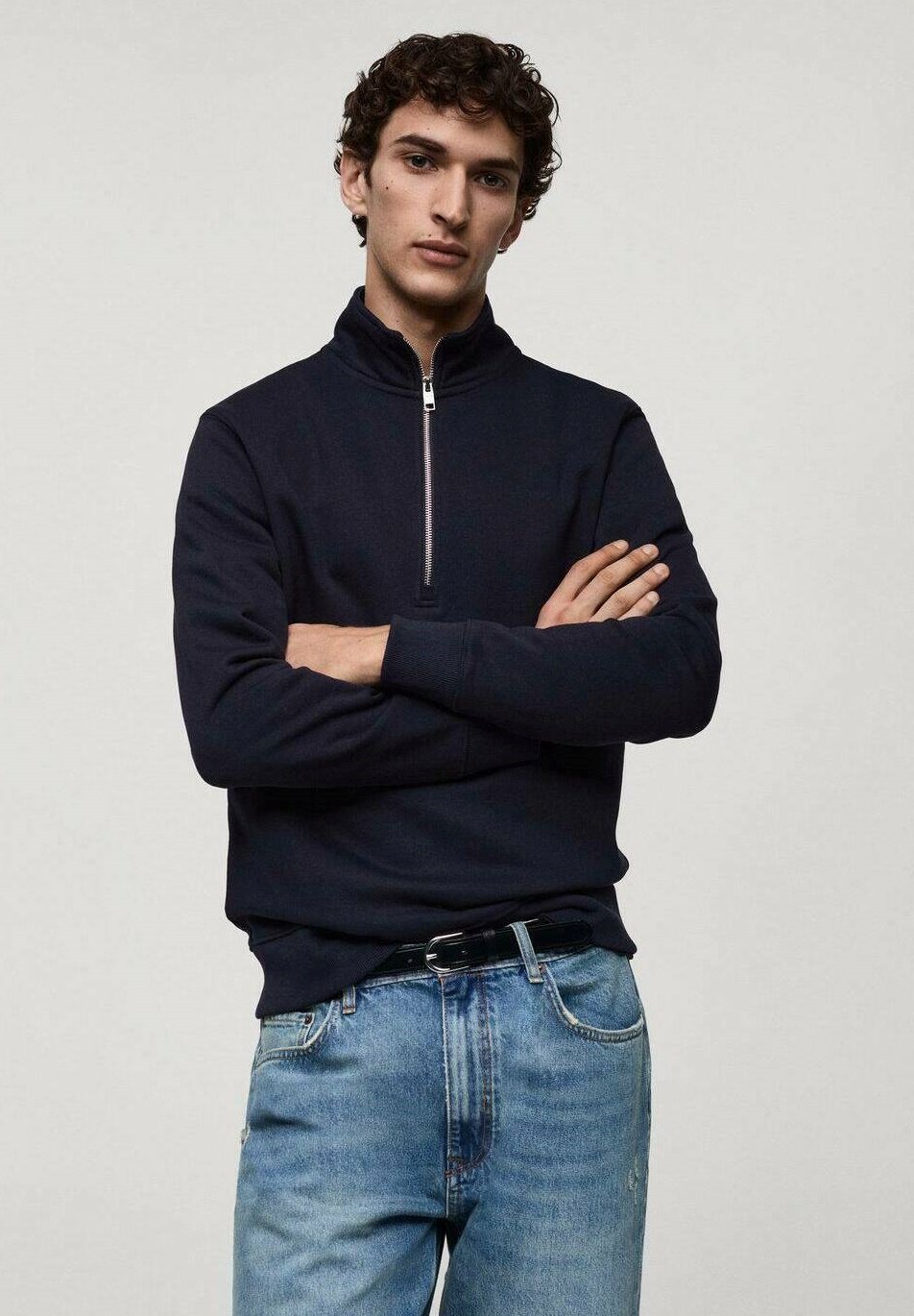 

Толстовка Mango, синий